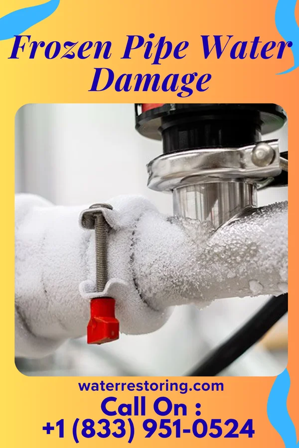 Frozen Pipe Water Damage in Creekside, PA